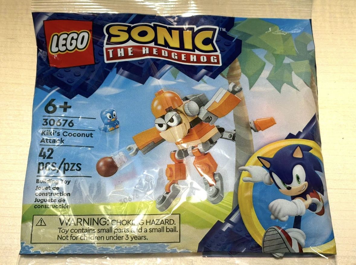 Lego Sonic The Hedgehog Kiki’s Coconut Attack