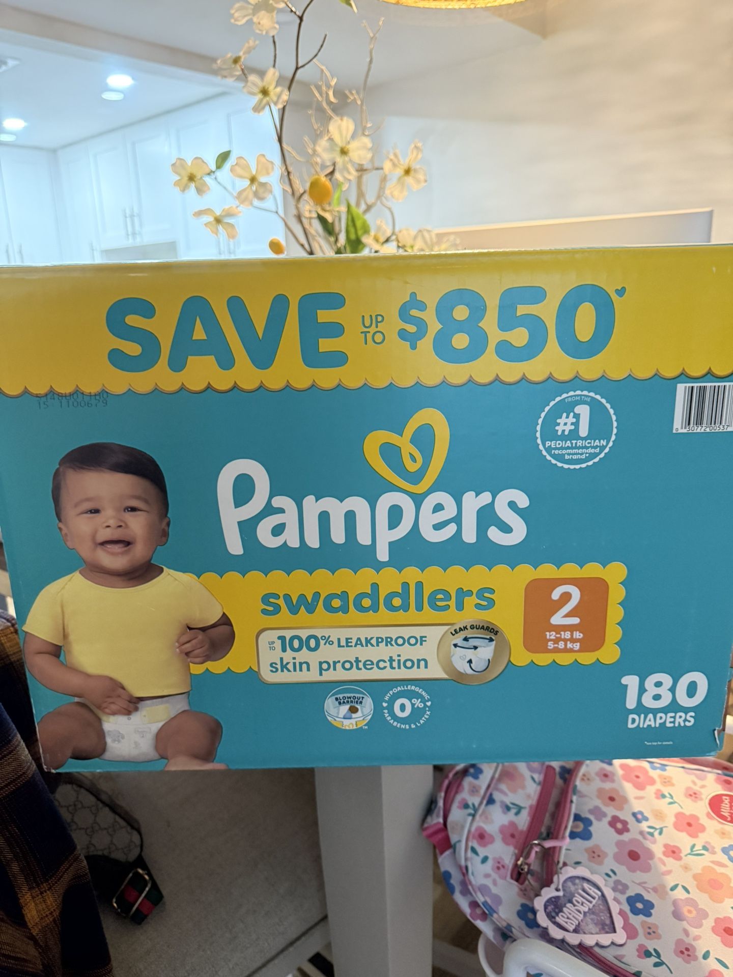 Pampers Swaddlers - Size 2 