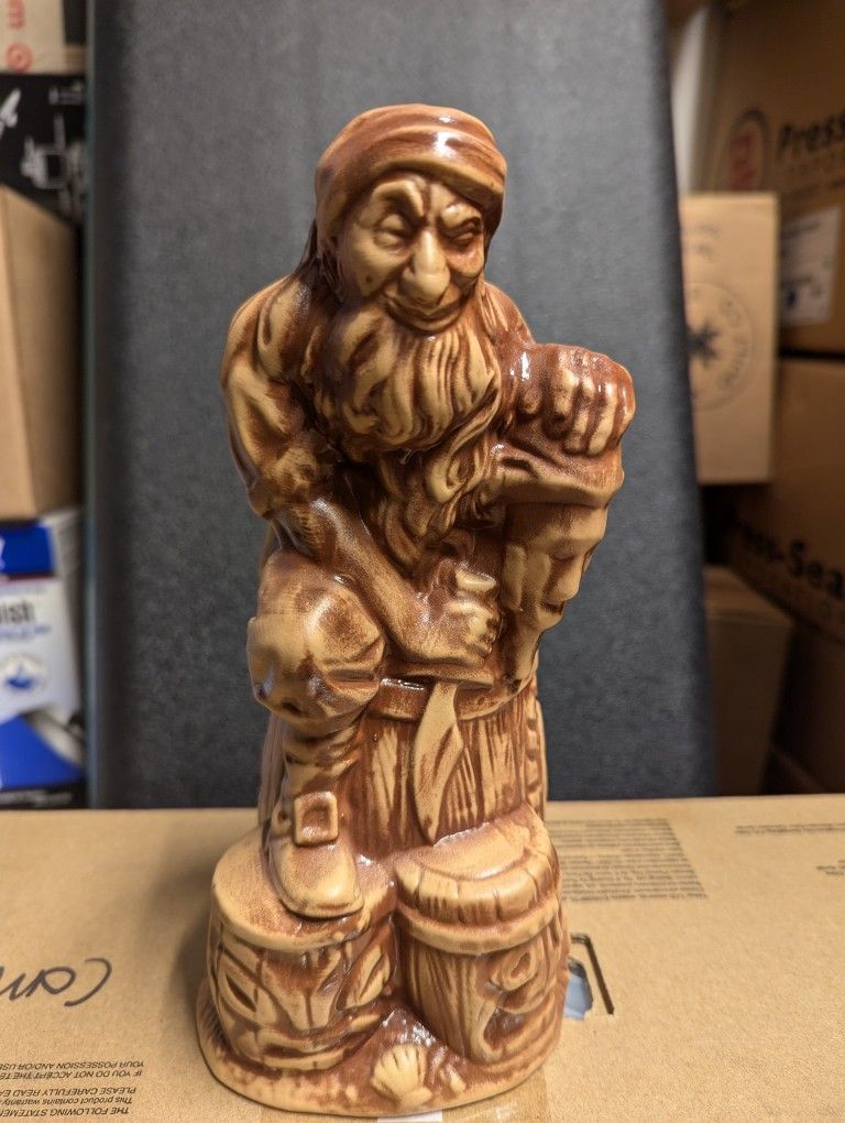 Sliver me Timbers Tiki Mug C'Arrrrrrvin Me Tikis Brown THOR Tikiland Trading New