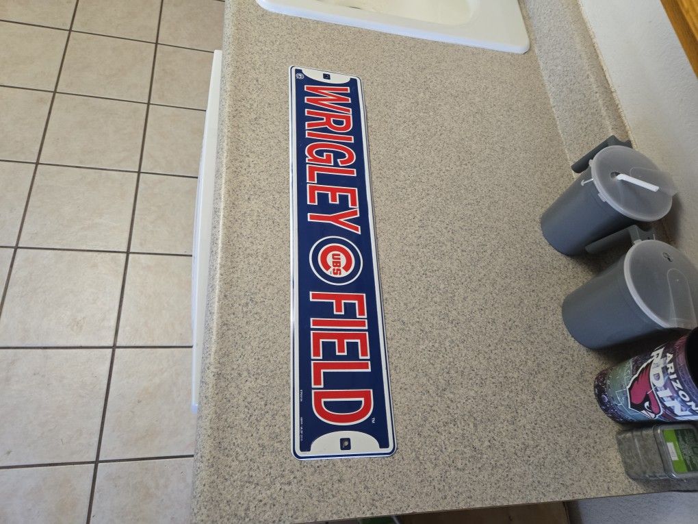 Wrigley Field Sign 