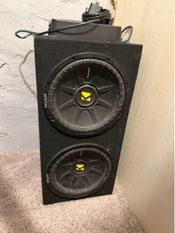 Dual Subwoofers w/ amp