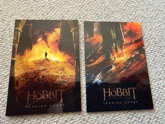 Rare The hobbit lord of the rings trading cards, not Pokémon,