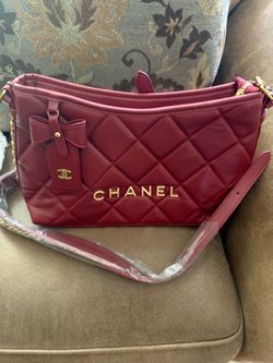 Chanel red purse