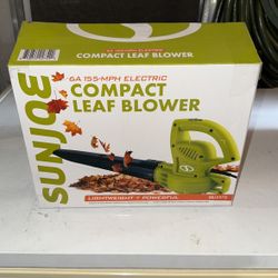 Sunjoe compact leaf blower