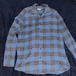 Sonoma Button Down Flannel  Long Sleeve (Men’s Size Large)