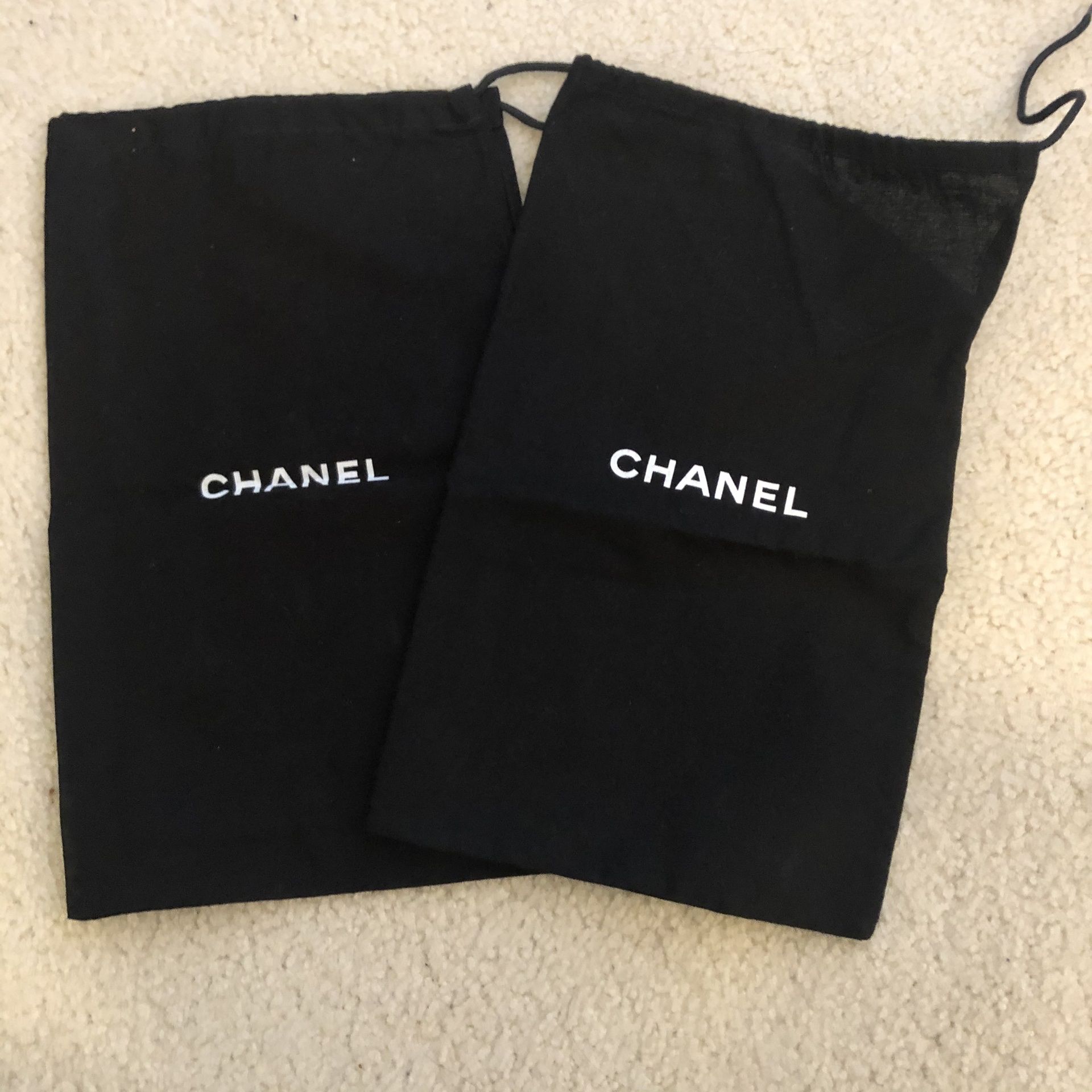 CHANEL Dust Shoes Bag Small Purse 12.5x8”