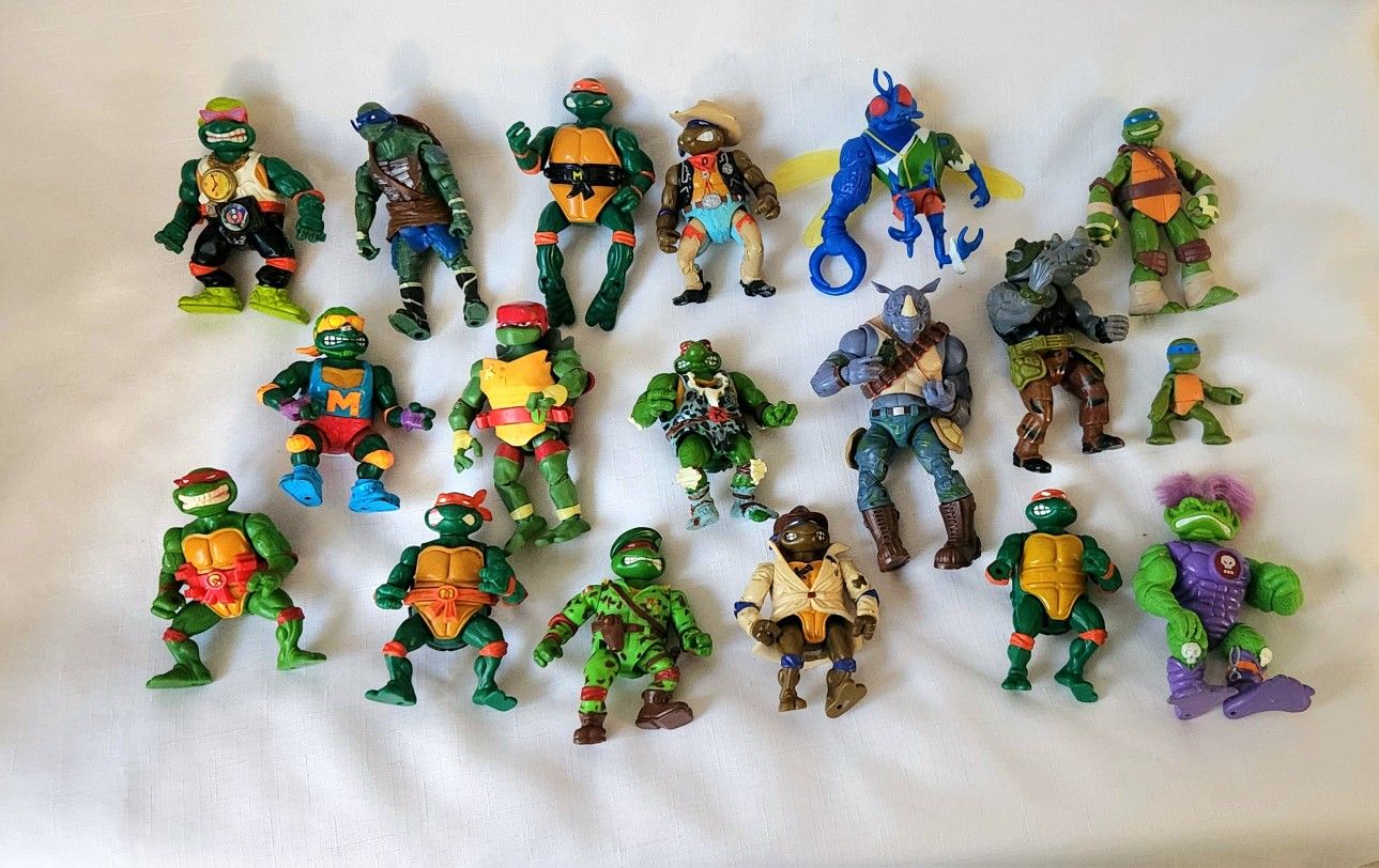 Vintage 1980s/1990s and 2000s Teenage Mutant Ninja Turtles TMNT 