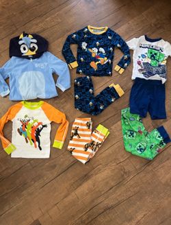 Toddler Boy PJ Set Bundle Size 4