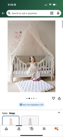 Baby Bed Canopy 