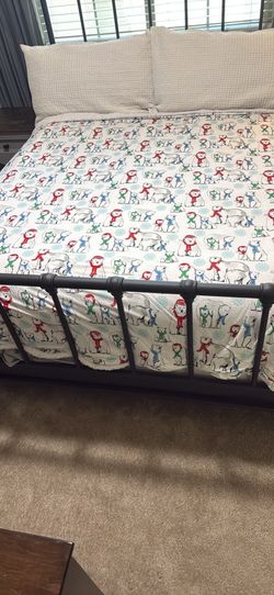 Polar Bear Pattern Comforter for King Bed