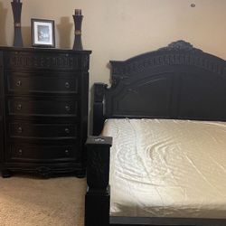 California king Victorian Bedroom set 