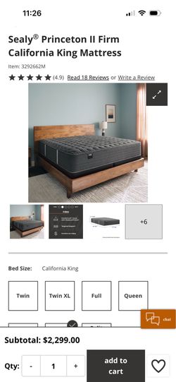 Call King mattress