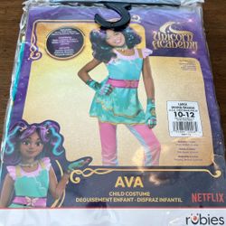 New Unicorn Academy "Ava" Child Costume - Size Large (10-12)