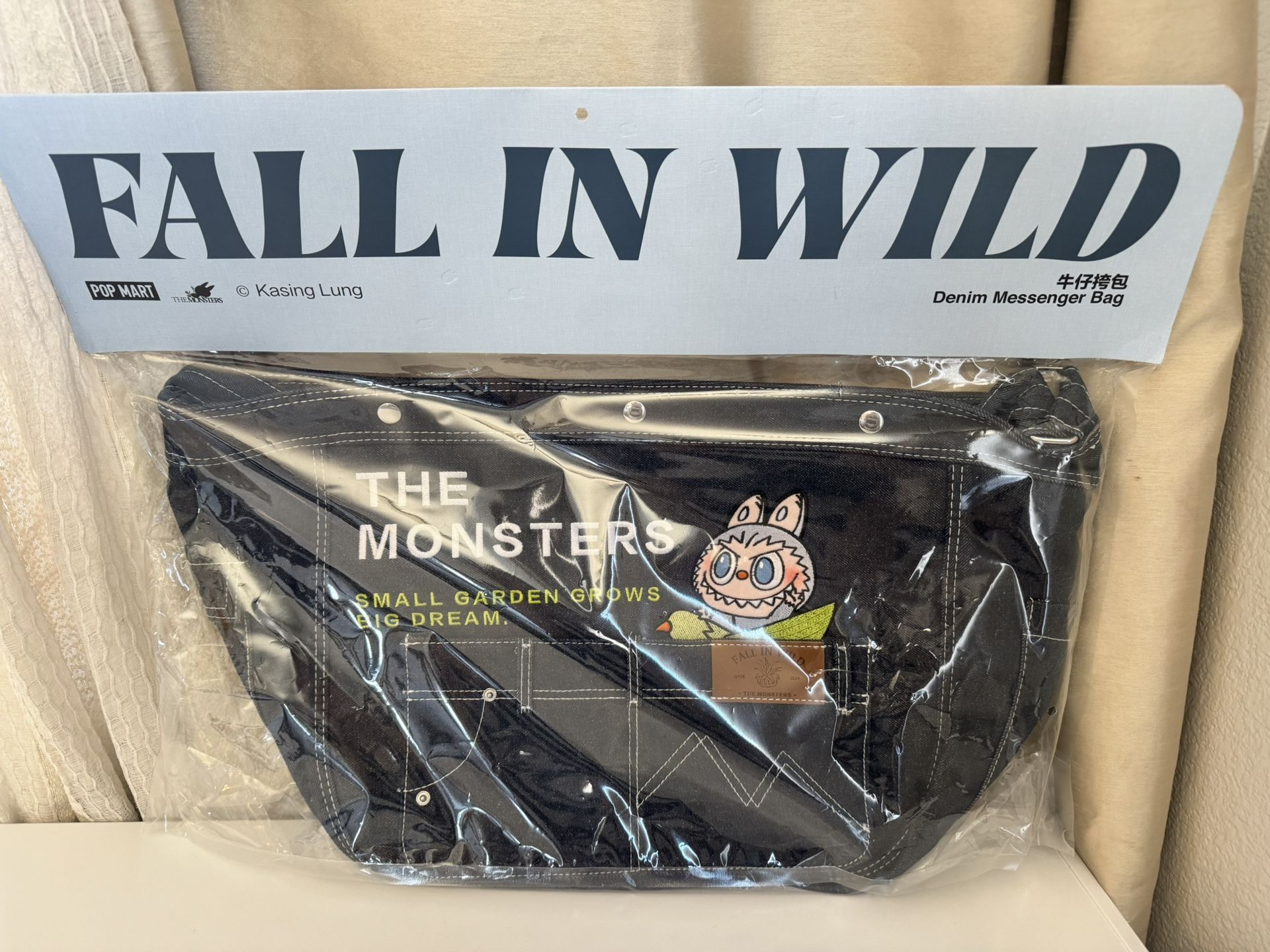 Fall In Wild Denim Messenger Bag