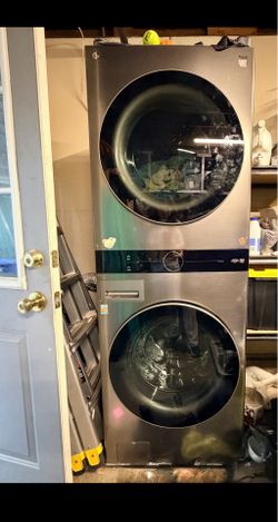 LG stackable washer and dryer
