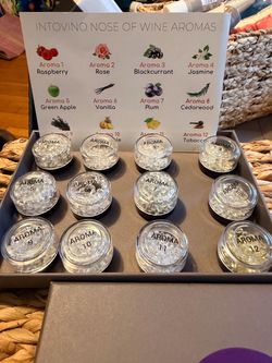IntoVino Nose of Wine Aroma Training Kit – NEW – 12 Aromas