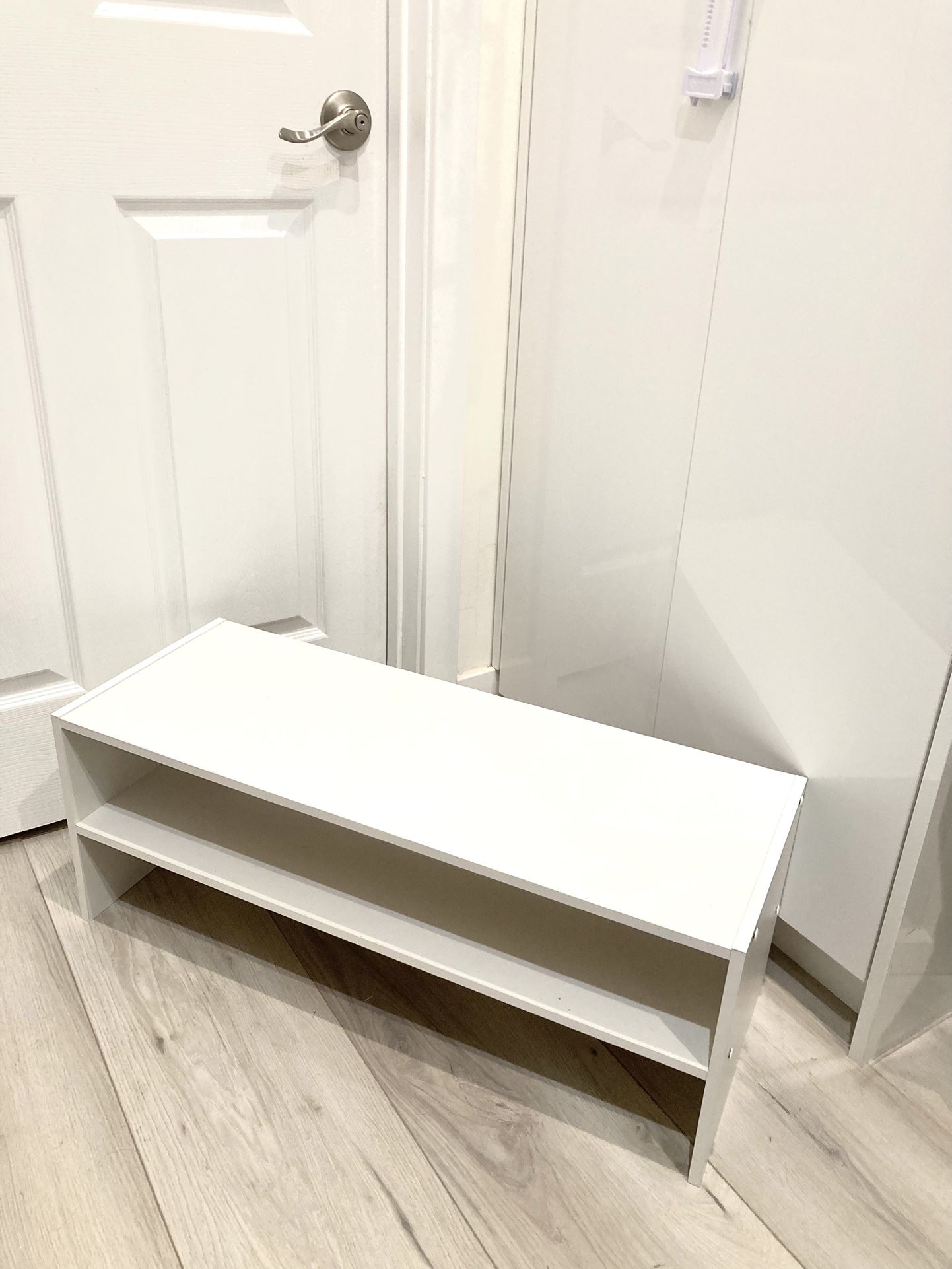 White Shoe Shelf