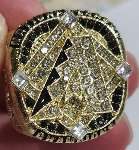 Arizona Diamondbacks NL Championship Ring Non-SGA Marte #4 Variation