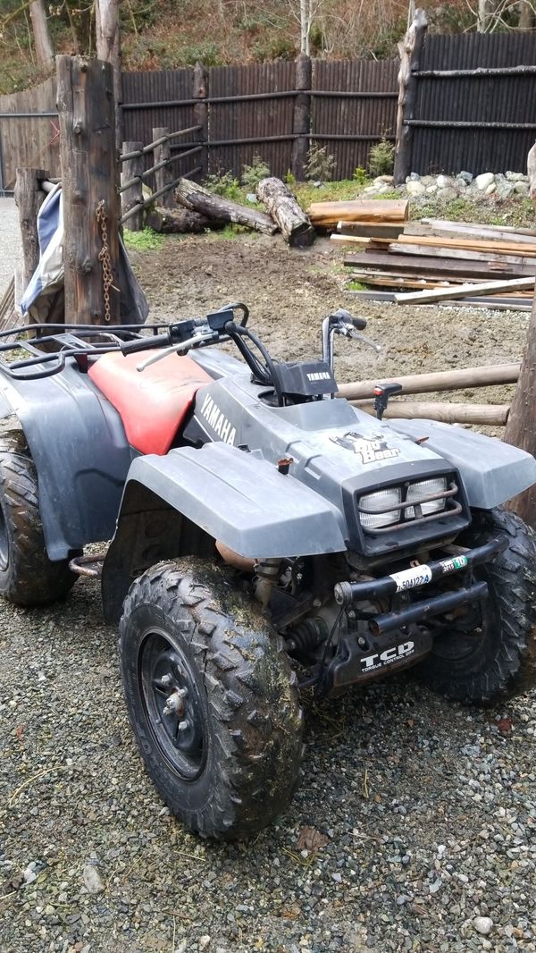 1995 Yamaha 350 big bear for Sale in Arlington, WA OfferUp