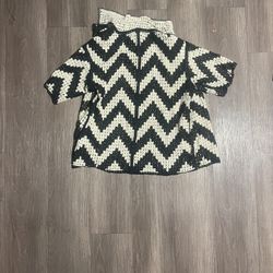 Zebra Stripe Zara Shirt