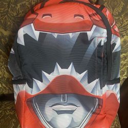 Sprayground Red Ranger Helmet Backpack 