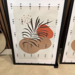 Three Brand New Art Framed Pictures (20 Inches X 36 Inches)