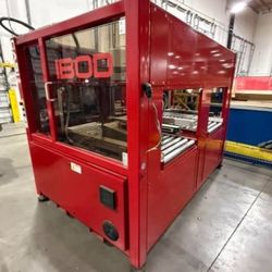 Automated Box Cutter CASi-IBOD 200 Intelligent In-line Duo Pass-Through System