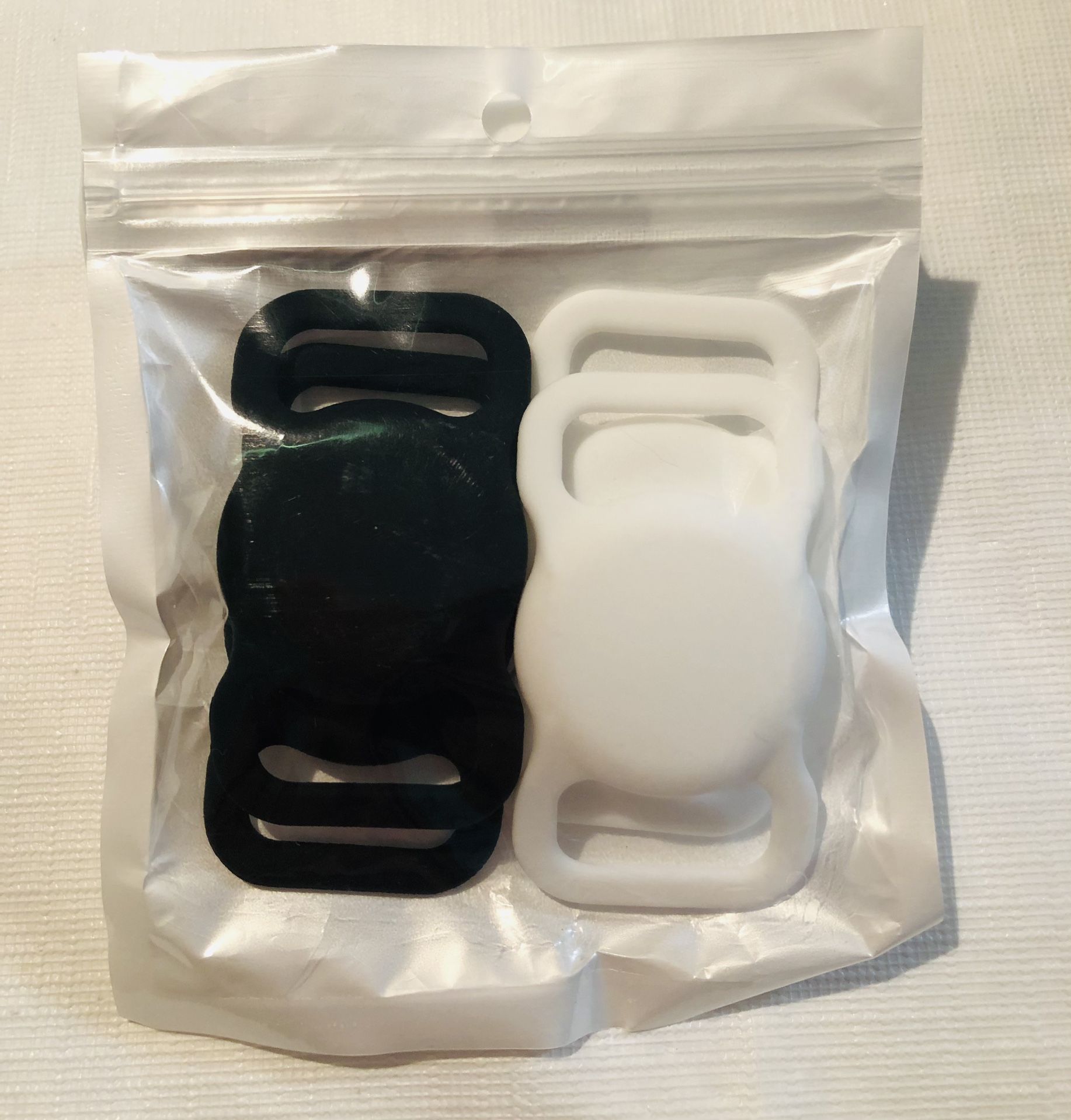 NEW 4 Pack Silicone Anti-Lost Apple Air Tag Tracker Holder Case For Dog / Cat Collar