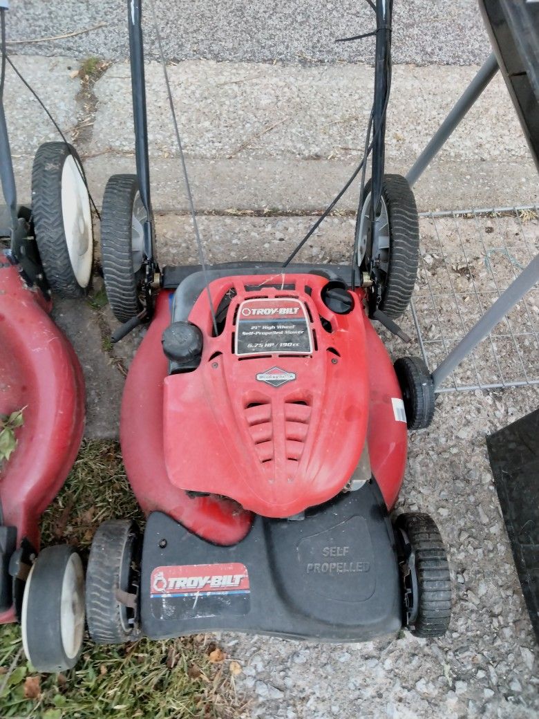 Great Lawn Mowers Small Fix You Can Have Both For $50