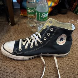 Men’s Size 10 Navy Blue Converse 