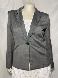 Halogen Gray Blazer Women’s Size 16