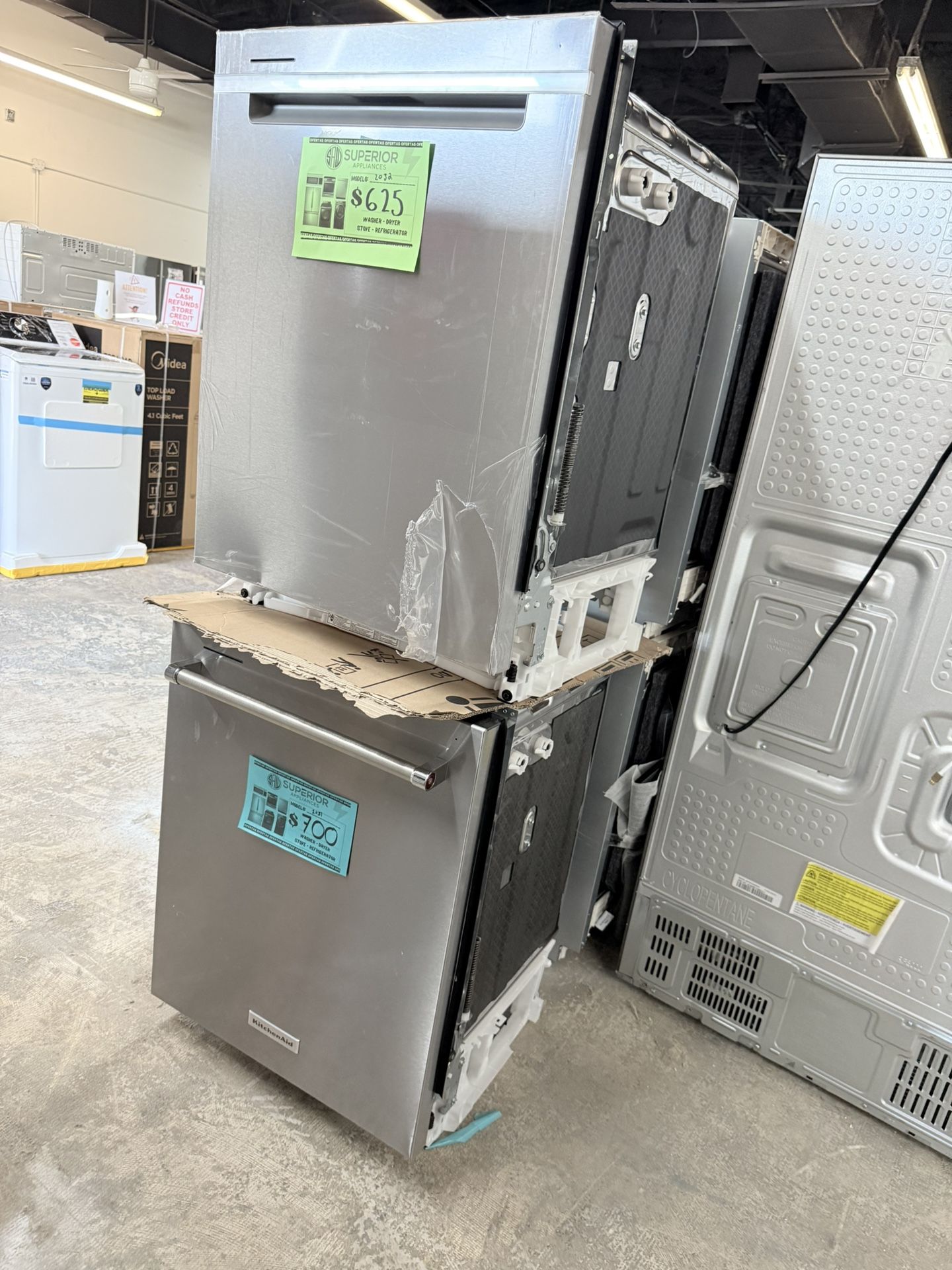 JENN AIR AND MORE DISHWASHERS