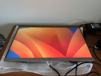 Lot of 2 HP EliteDisplay E243 23.8" 1920x1080 Widescreen LED Monitor