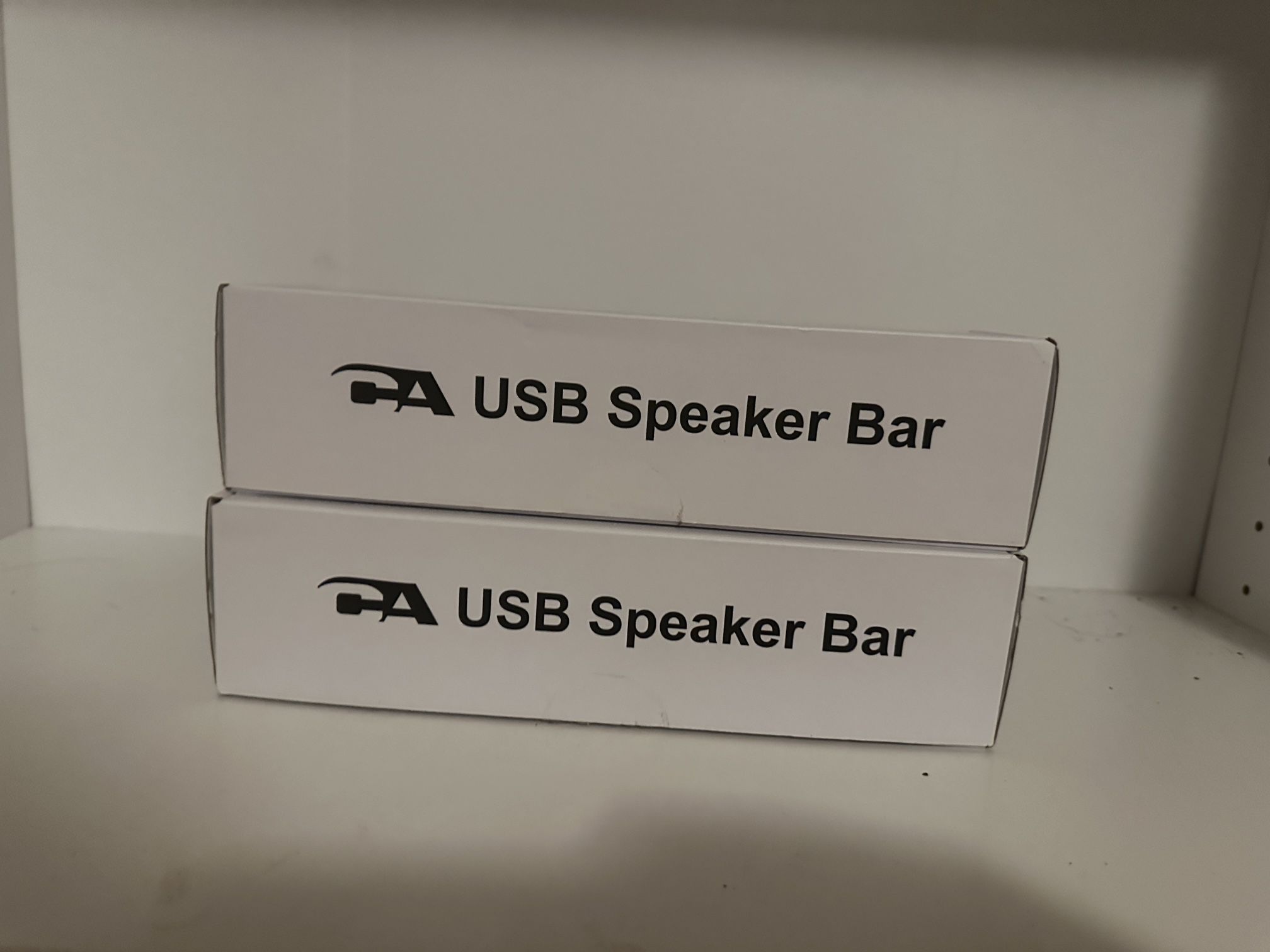 Two Cyber Acoustic Usb Speaker Bars Model :CA-2890