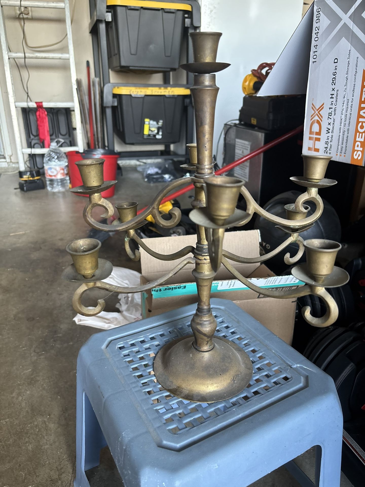 Brass Candelabra
