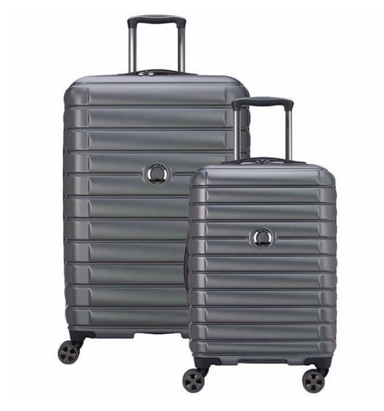 Delsey Paris 2-Piece Hardside Set - Gray (USED)