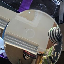 13  INCHES  ROUND   MIRROR   10  PIESAS...DECORATION 