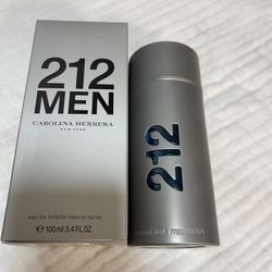 212 Men Cologne Carolina Herrera Brand New 