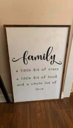 Large family frame