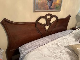 AUTHENTIC SOLID WOOD KING HEADBOARD