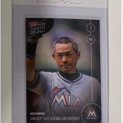 Ichiro - 2016 Topps Now # 327-A • Joins MLB Elites Reaching 3,000 Career Hits