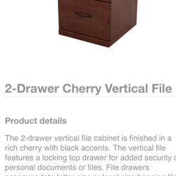 New In Box Unassembled Filing Cabinet 