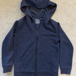 Xs Zip Up Hooded Sweater