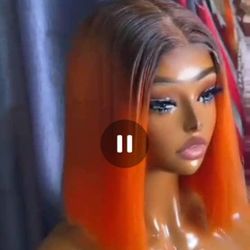 Kim K Closure blend Wig for Ladies. 