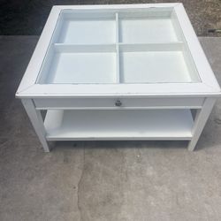 White Coffee Table