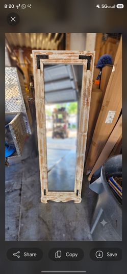 Rustic Wood Frame with Black Metal Corner Bracket