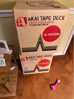 Vintage Akai X-150D Reel to Reel Tape Recorder Deck/2 available/$240 each