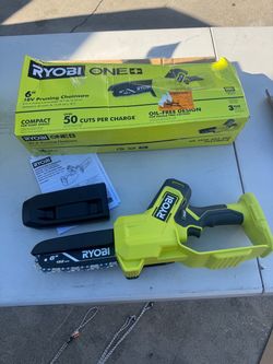 ONE+ 18V 6 in. Cordless Battery Compact Pruning Mini Chainsaw (Tool Only)