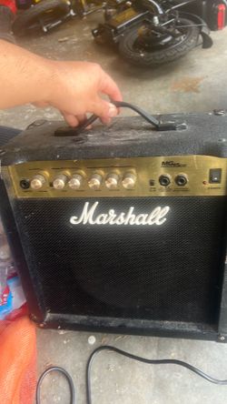 MARSHALL Amplifier MG15CD Black Used