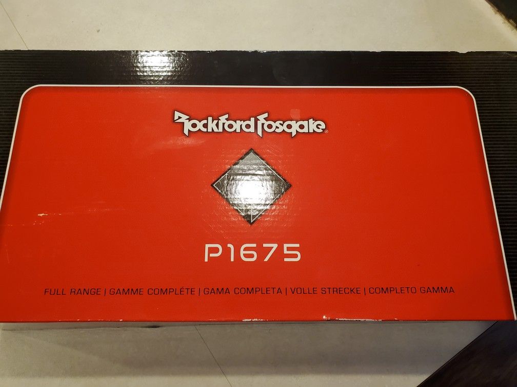 Rockford Fosgate P1675 Component Speakers